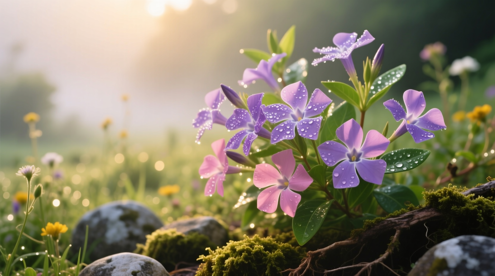 perennial vinca flowers
