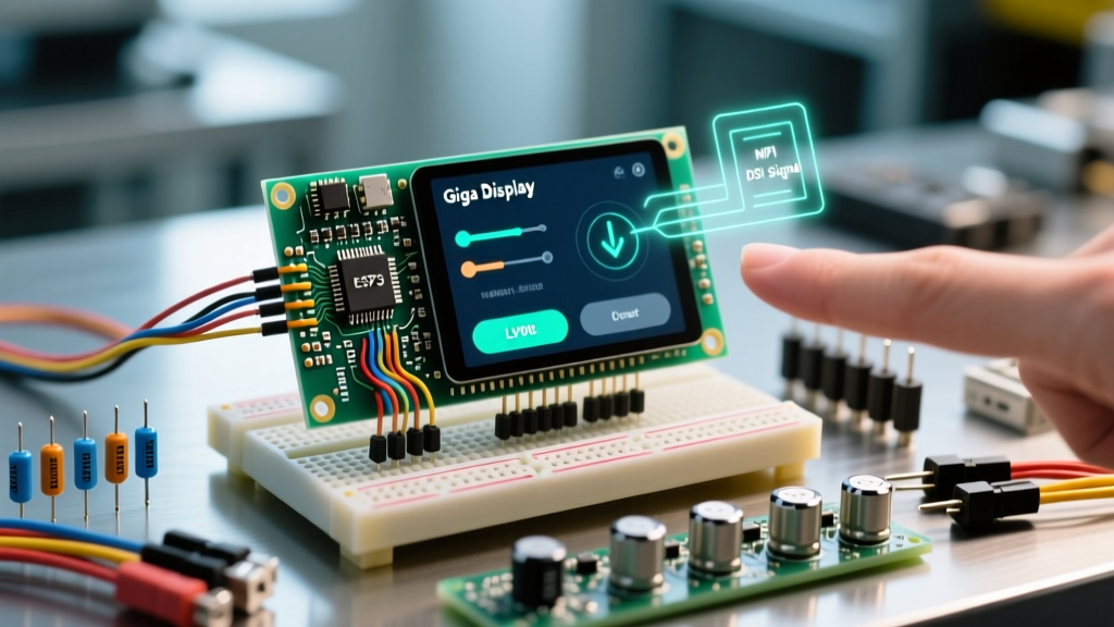 Arduino Giga Display Shield: Complete Library & Driver Guide