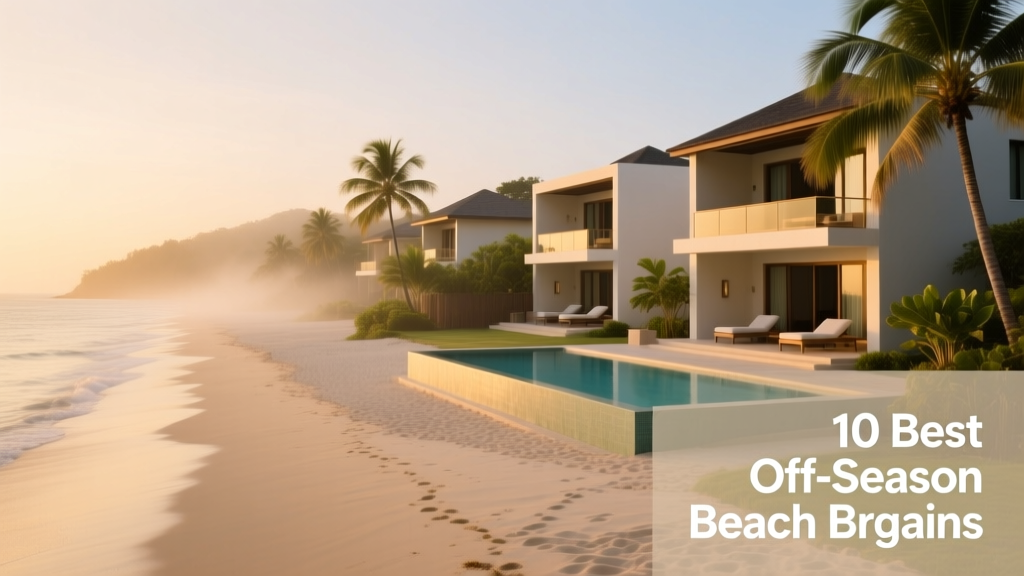 10 Best Off-Season Beach Bargains: Save Up to 65% on Coastal Stays Without Sacrificing Quality
