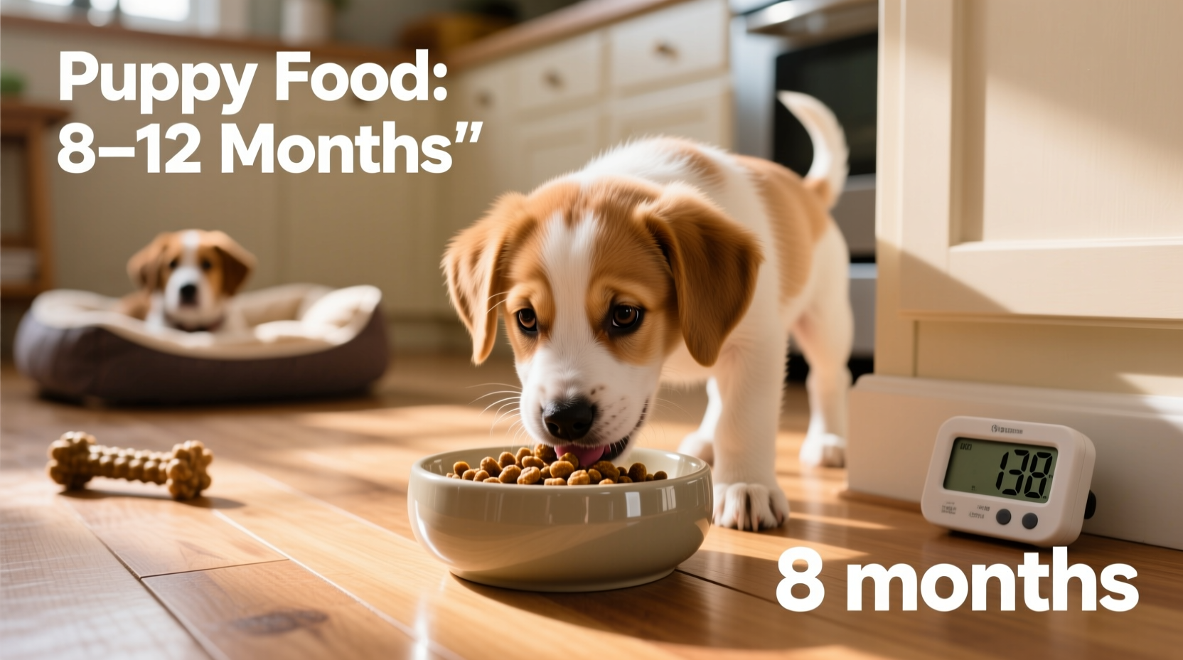 how long to feed dog puppy food