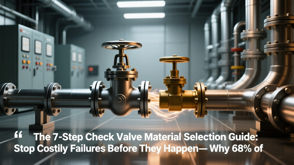 Check Valve Material Selection Guide: Avoid Costly Failures