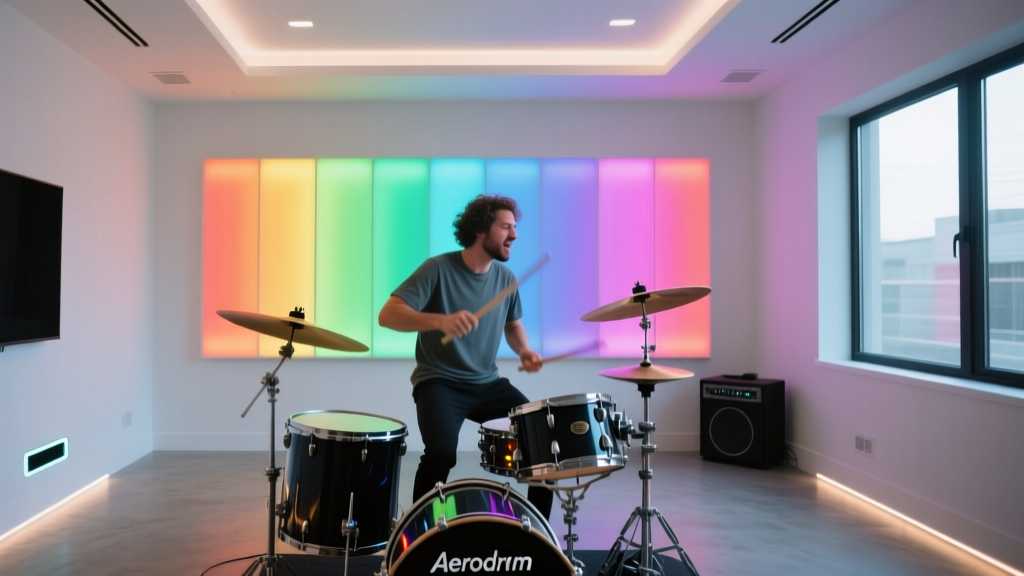Aerodrums Review: Smart Home Studio Integration and MIDI Automation