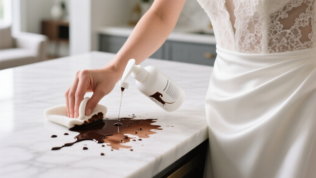 Tested: How to Get Chocolate Out of Wedding Dress Fast