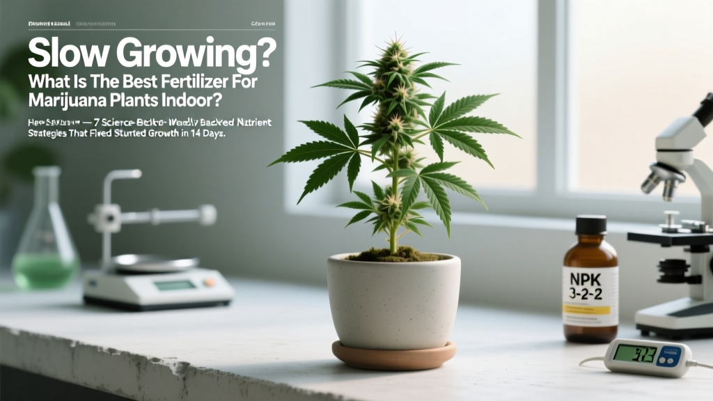 Best Fertilizer for Indoor Cannabis Plants (2026)
