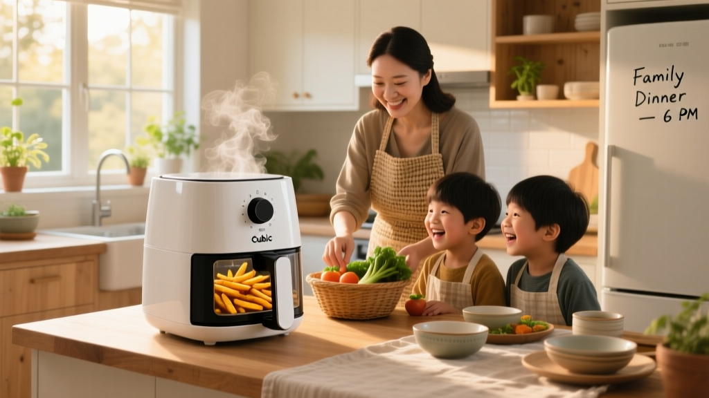 Cubic EcoHome Air Fryer Features Explained