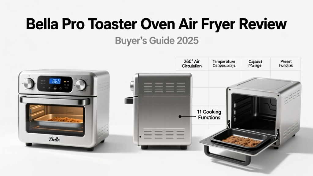 Bella Pro Toaster Oven Air Fryer Review & Buyer's Guide