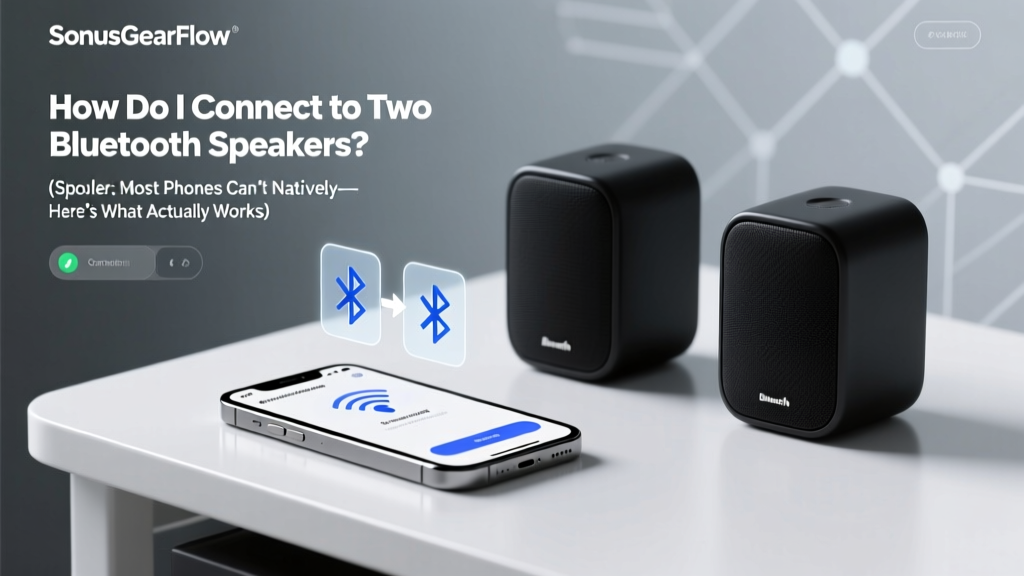 How Do I Connect To Two Bluetooth Speakers (2026)