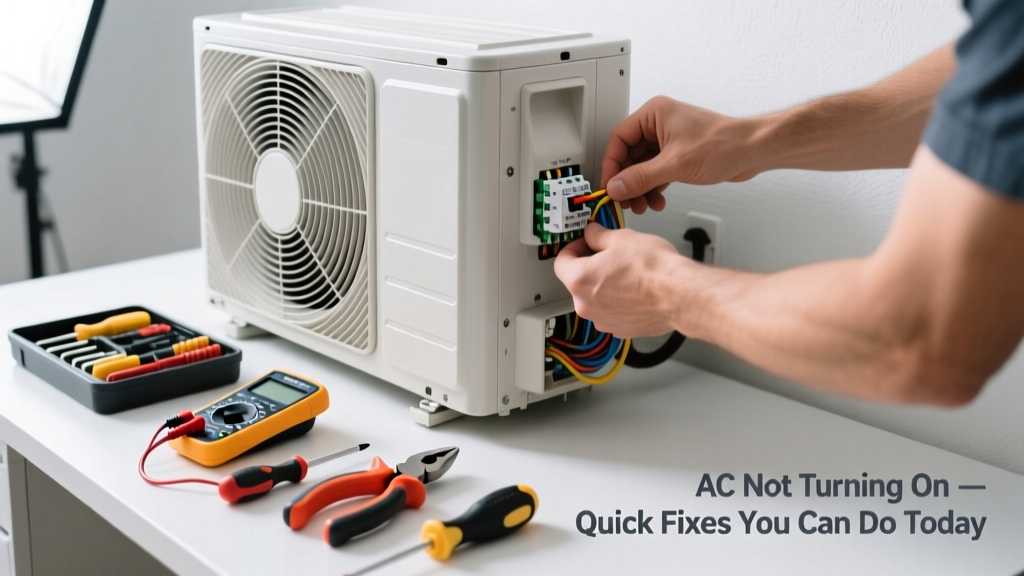 AC Not Turning On? Quick Fixes You Can Do Today