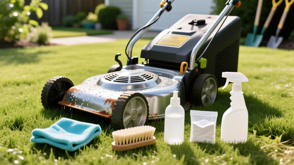 Easy & Tested: How to Clean Lawn Mower Without Bleach