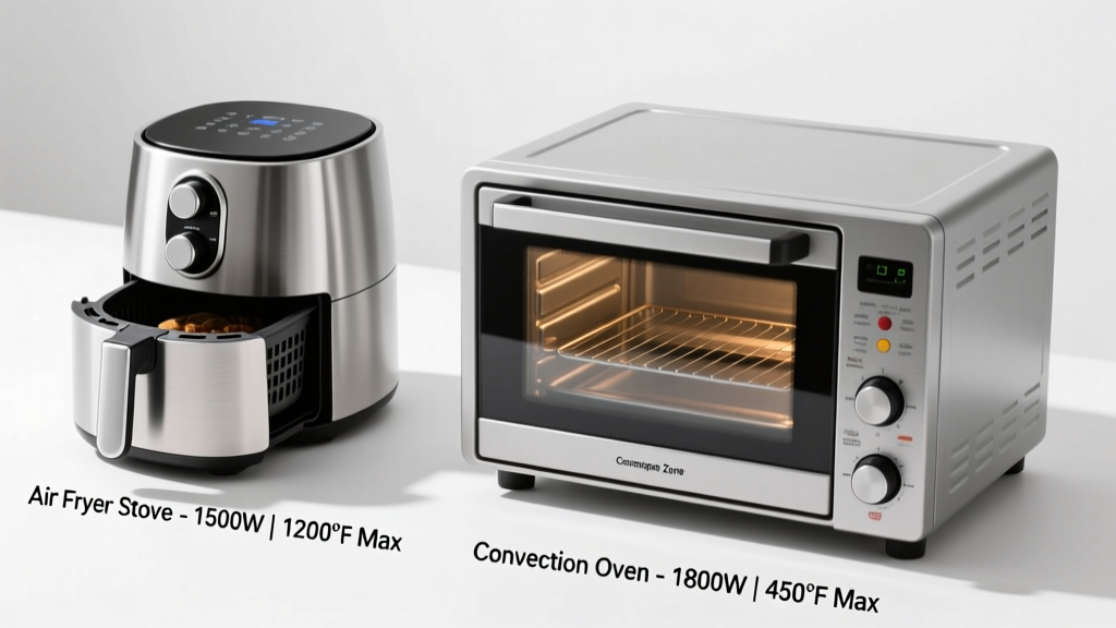 Air Fryer Stove vs Convection Oven: Real Differences