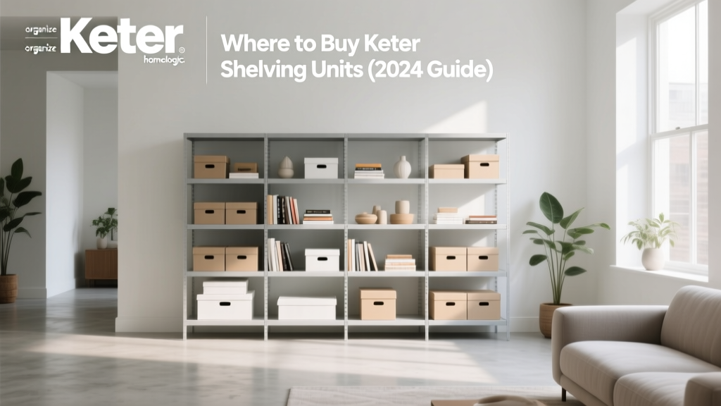 Where to Buy Keter Shelving Units (2024 Guide)
