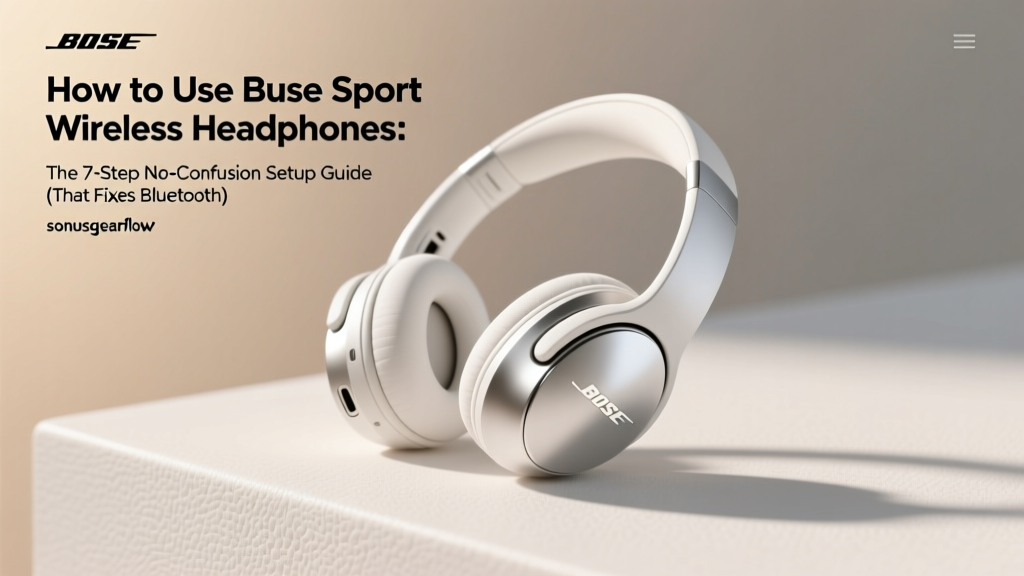How to Use Bose Sport Wireless Headphones (2026)