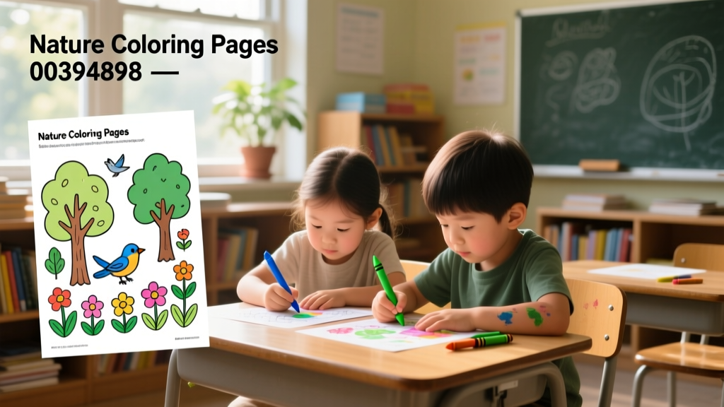 Nature Coloring Pages_00394898: Evidence-Based Benefits, Developmental Alignment, and Classroom Integration Strategies