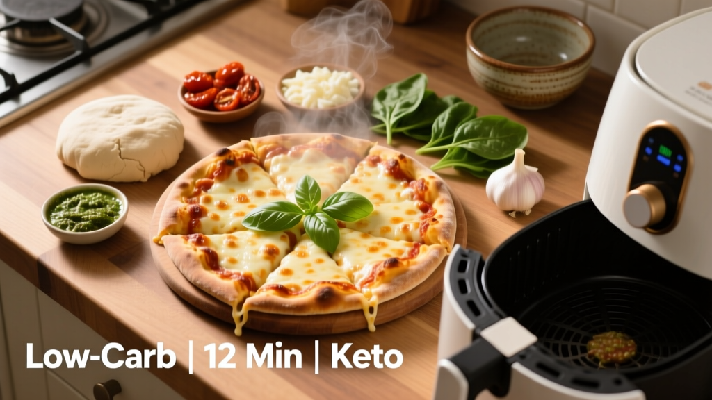 Air Fryer Atkins Pizza: Crispy, Low-Carb & Ready in 12 Min