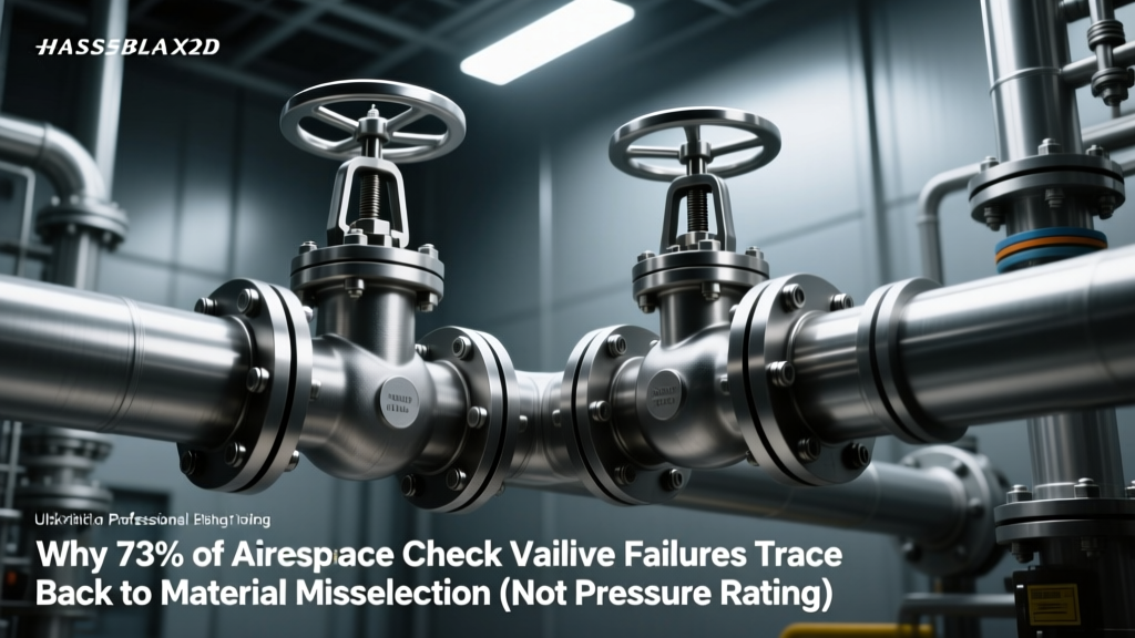 Aerospace Check Valve Failures: Fix Material Misselection
