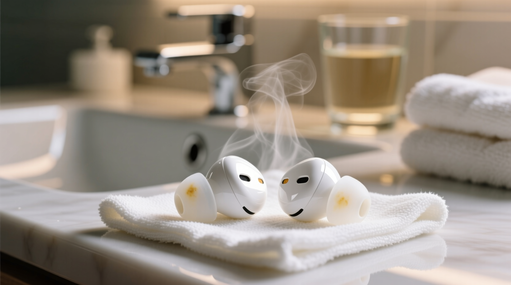 how to clean silicone earbud tips after laundry