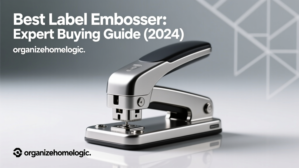Best Label Embosser: Expert Buying Guide (2024)