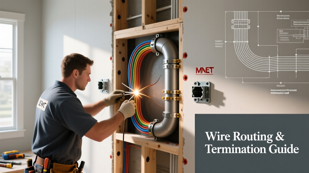 Routing Electrical Wiring in Walls for Commercial Buildouts