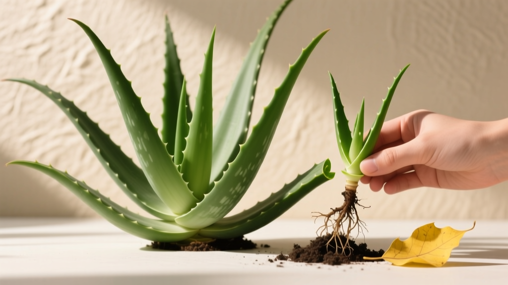 Aloe Propagation with Yellow Leaves: Safe Division Guide