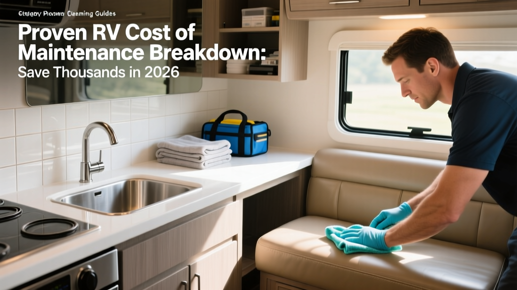 Proven RV Cost of Maintenance Breakdown: Save Thousands in 2026