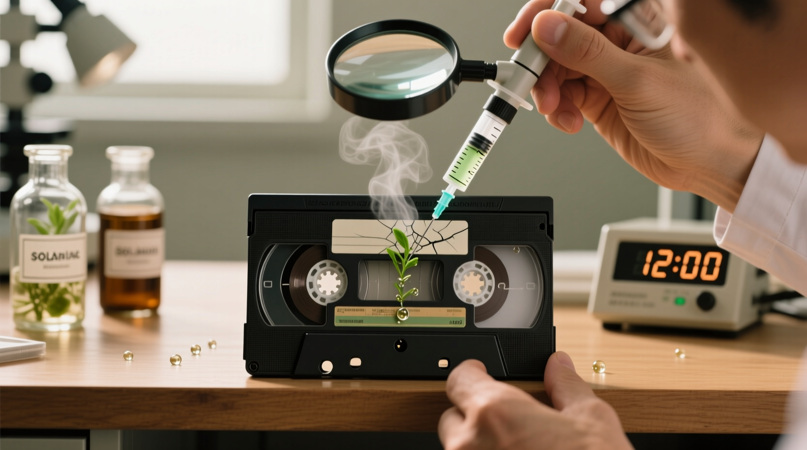 eco friendly cleaning tips for vintage anime tapes