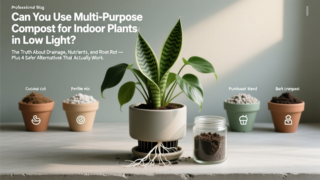 Multi-Purpose Compost for Low-Light Indoor Plants