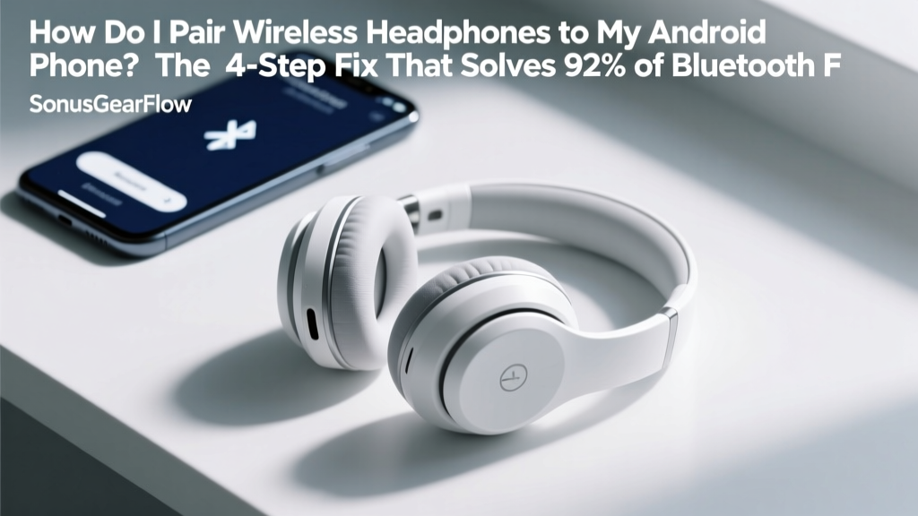 Pair Wireless Headphones to Android (2026 Guide)