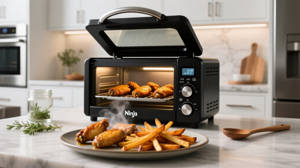 Ninja Toaster Oven Flip-Up Design Explained