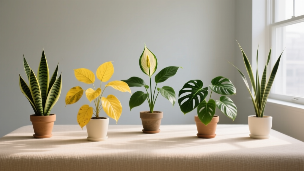 Low-Light Indoor Plants with Yellow Leaves: Fixes & Picks