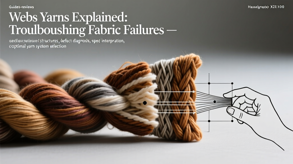 Webs Yarns Explained: Troubleshooting Fabric Failures