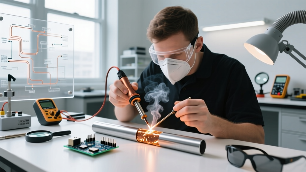 Safety Guide to Soldering Galvanised Steel: Fume & Flux Risks