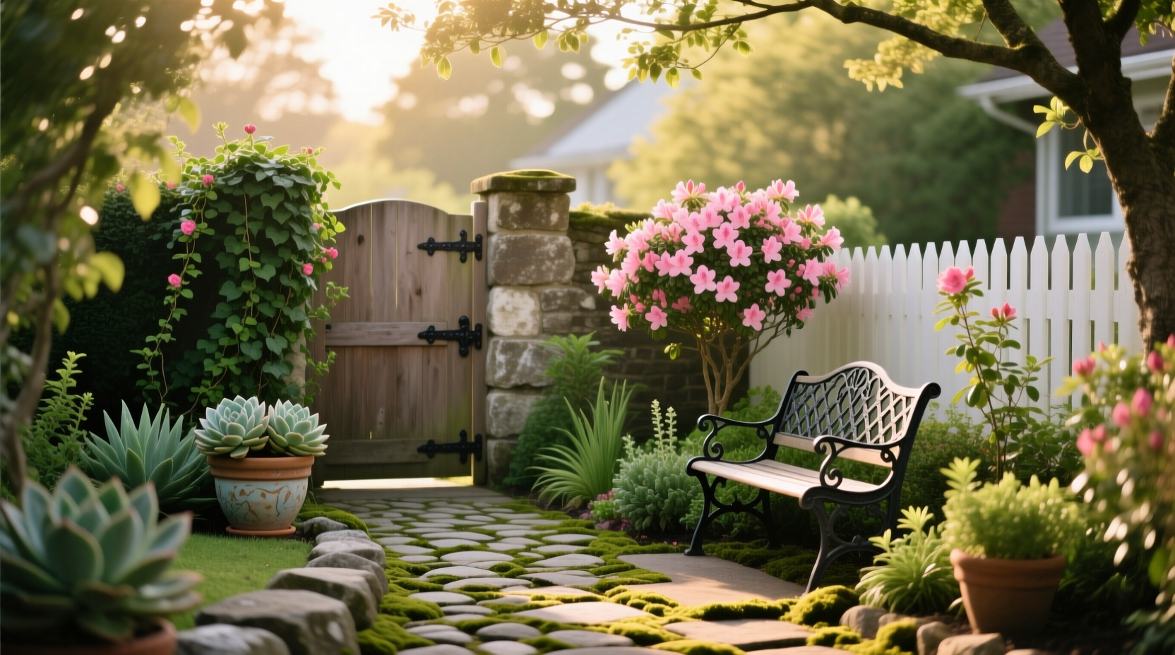 small front garden