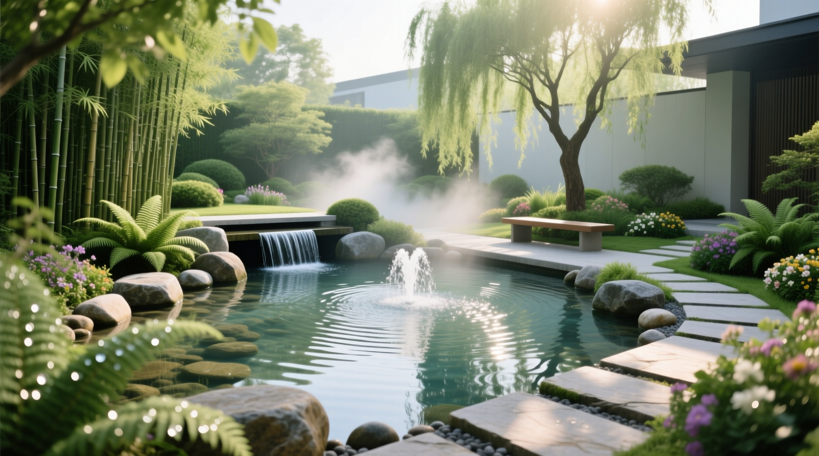 benefits of water feature in garden