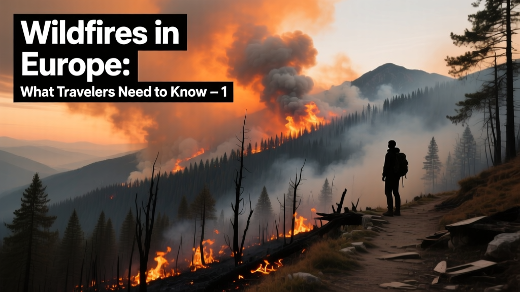 Wildfires in Europe Are Impacting Travelers: Here’s What to Know