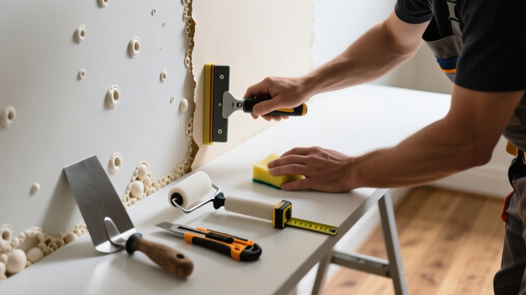 Fix Wallpaper Bubbling That Won’t Flatten Properly