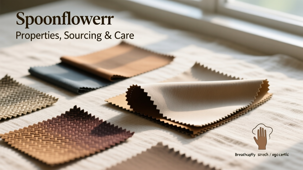 Spoonflowerr Fabric Guide: Properties, Sourcing & Care