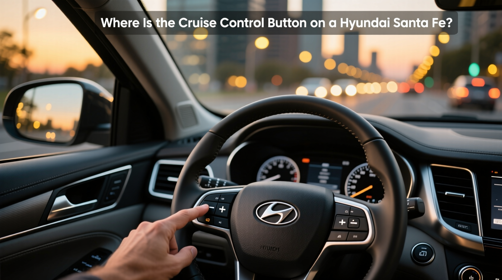 How to Choose Hyundai Cruise Control: Button Location Guide