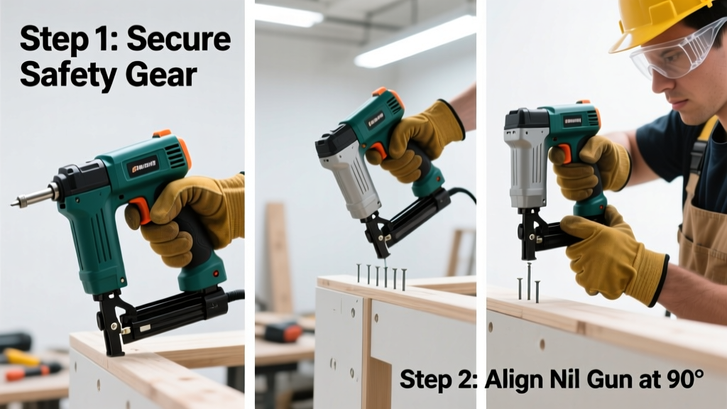 How to Use a Nail Gun Safely and Effectively