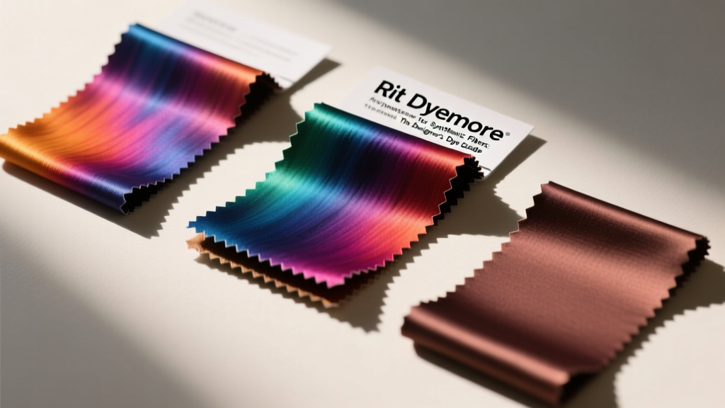 Rit Dyemore for Synthetic Fibers: The Designer’s Dye Guide