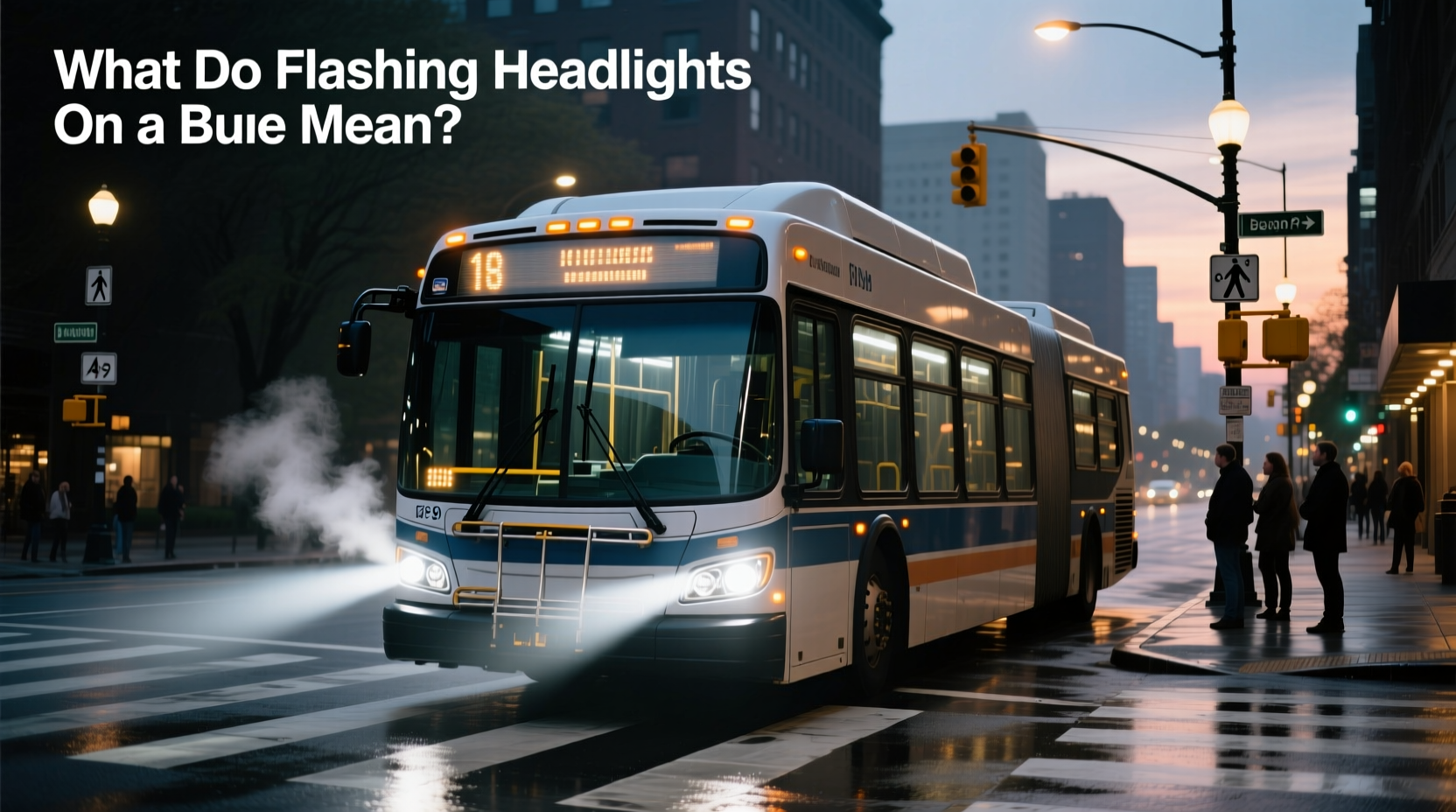 How to Choose Bus Headlight, What Do Flashing Headlights Mean?