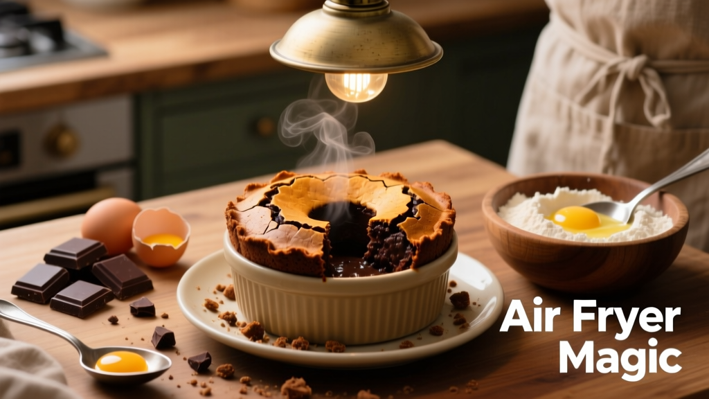 Air Fryer Chocolate Cake: Crispy-Edged, Moist-Centered Magic