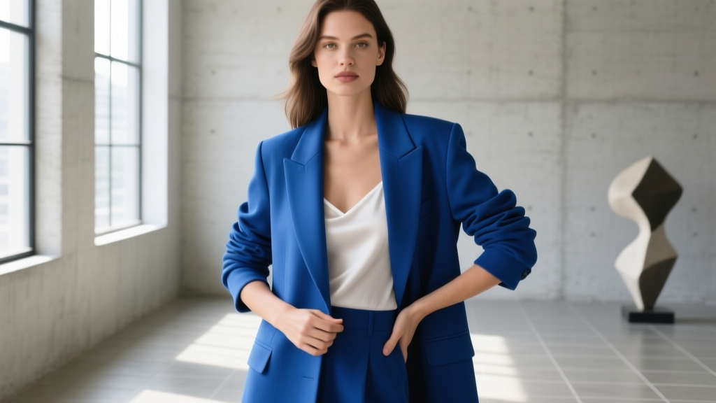 How to Roll Up Sleeves on an Oversized Blazer (Right)