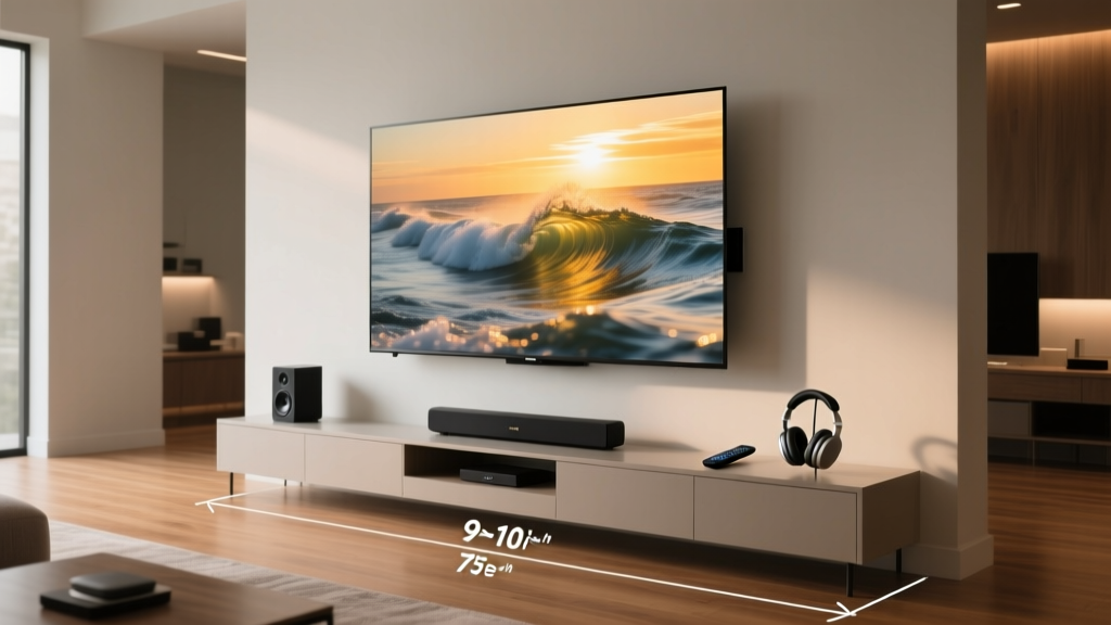 75" 4K TV Buying Guide: Ideal Viewing Distance + Top 5 Models