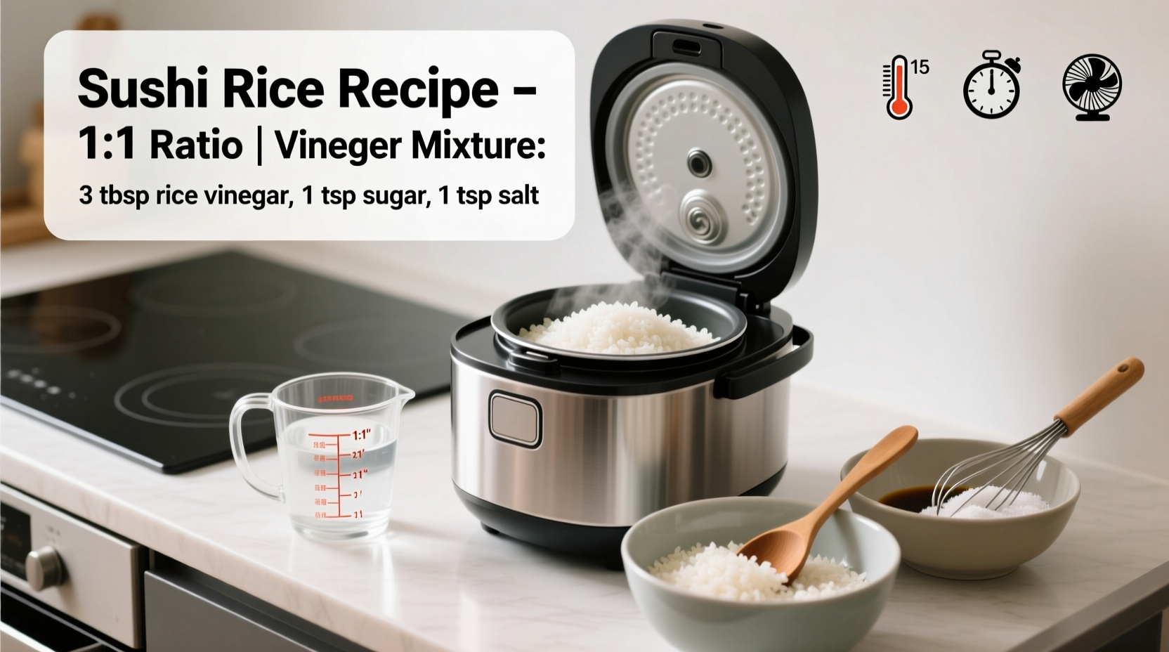 Perfect Sushi Rice in Rice Cooker: Simple 5-Step Method