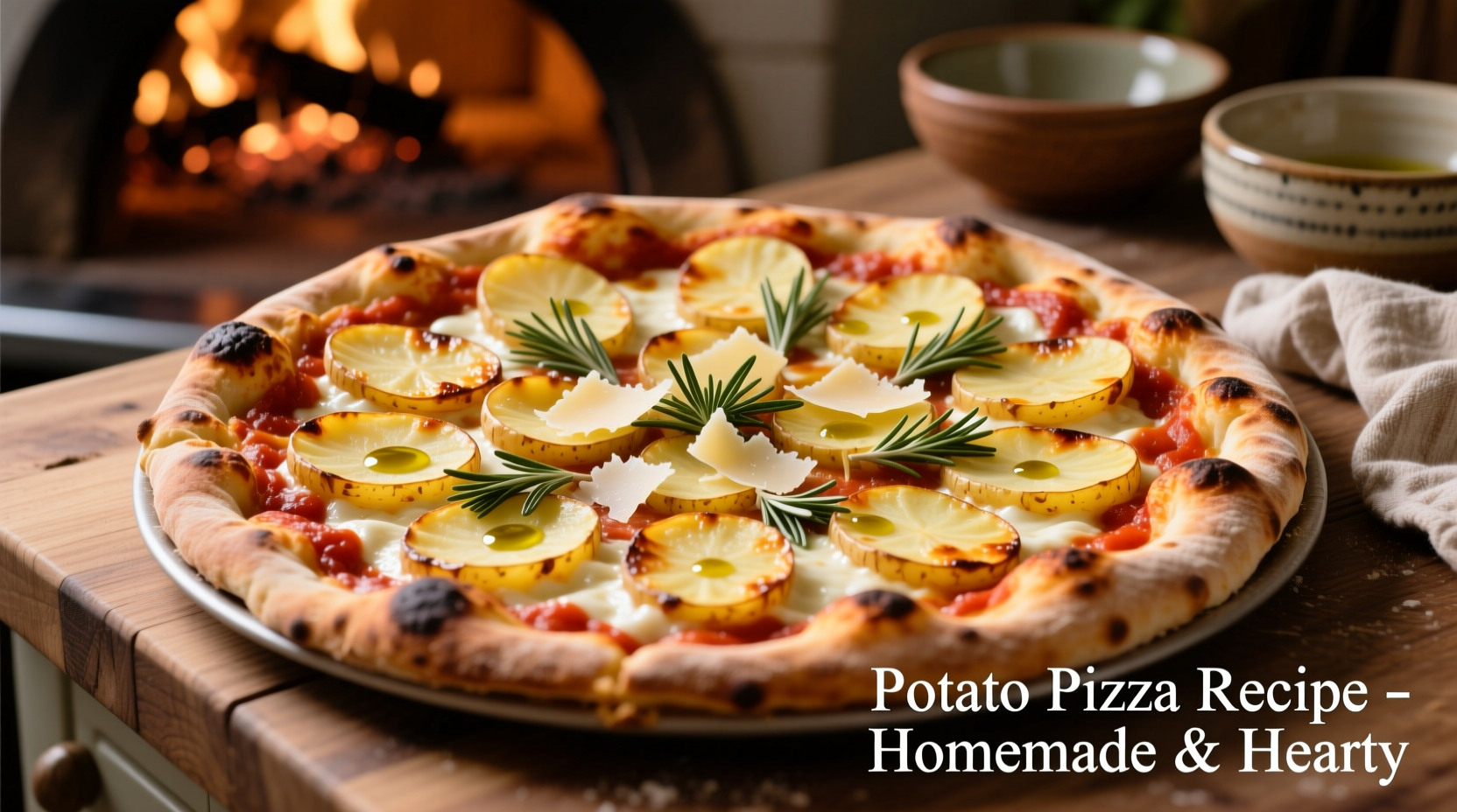 Perfect Potato Pizza Recipe: Crispy, Flavorful & Easy