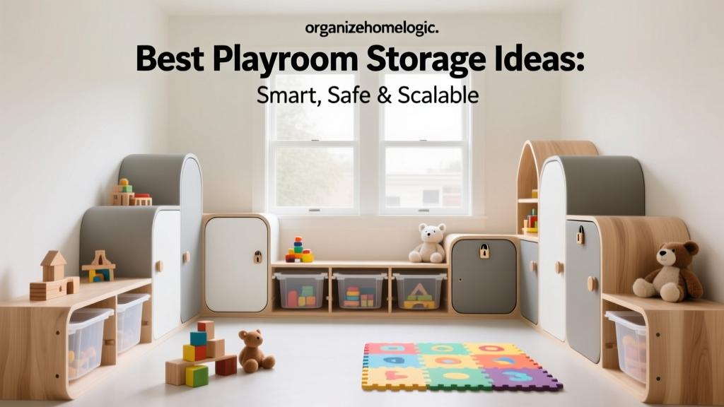 Best Playroom Storage Ideas: Smart, Safe & Scalable
