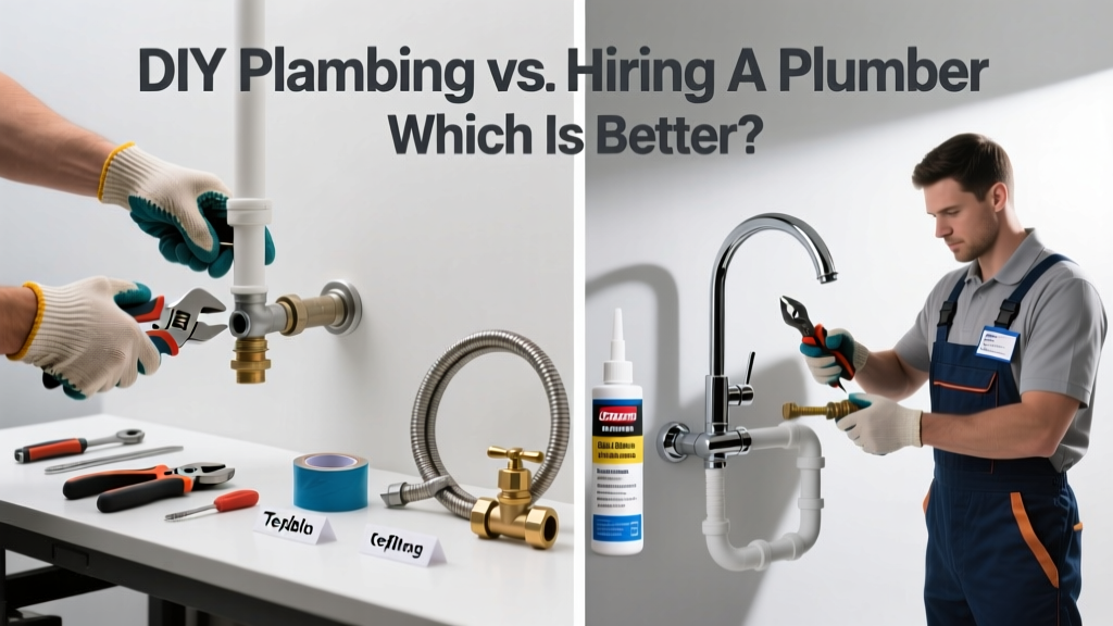 DIY Plumbing vs Hiring a Plumber: Which Is Better?