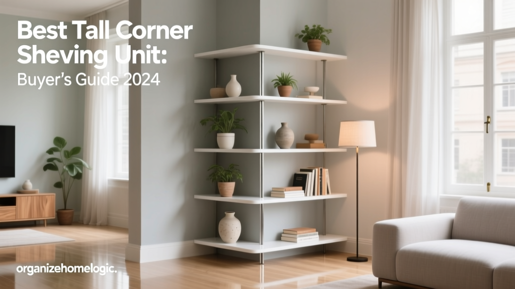Best Tall Corner Shelving Unit: Buyer's Guide 2024