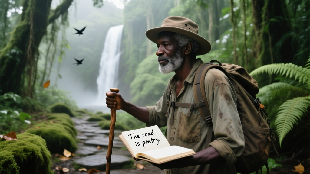 Poet Nii Ayikwei Parkes in Dominica: A Cultural Residency, Literary Exchange, and Budget Travel Insight