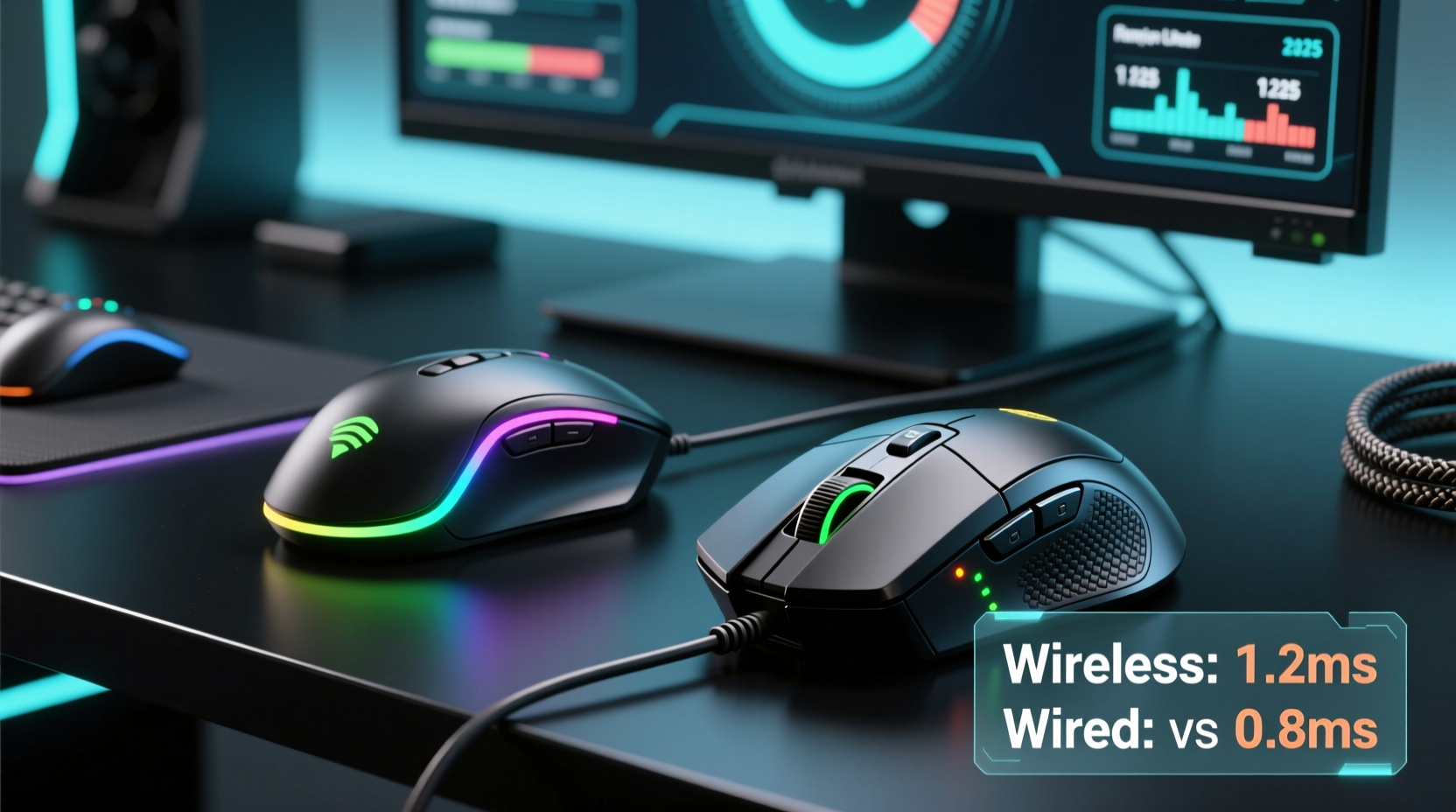 wireless gaming mice vs wired which has less input lag in 2025